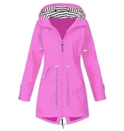 Women Raincoat Transition Jacket SunsetAutumn Winter Rain Coat Hiking Jacket Outdoor Camping Jacket Coat Sport Clothing