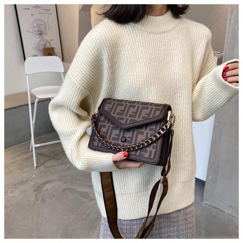 Luxury Designer Handbag Ladies Bag Trend Single Shoulder Bag Buckle Messenger Bag Small Square Bag Female Totes PU Mini Handbag