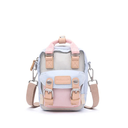 New Lovely Women Mini Backpack Waterproof Small Bagpack Cute Backpacks Ladies Shoulder Crossbody Bag Female Bolsa