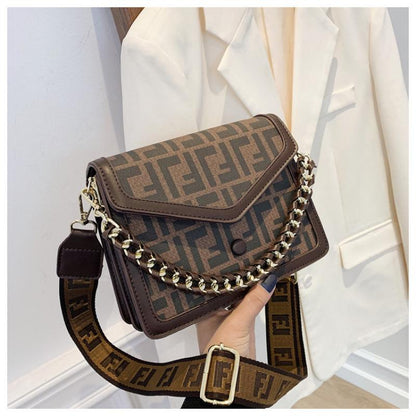 Luxury Designer Handbag Ladies Bag Trend Single Shoulder Bag Buckle Messenger Bag Small Square Bag Female Totes PU Mini Handbag