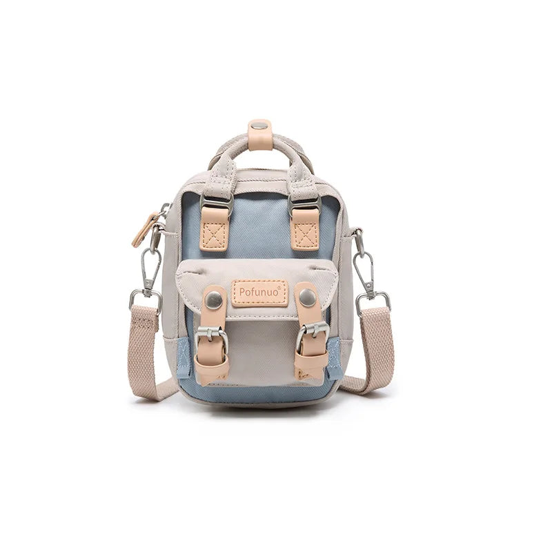 New Lovely Women Mini Backpack Waterproof Small Bagpack Cute Backpacks Ladies Shoulder Crossbody Bag Female Bolsa