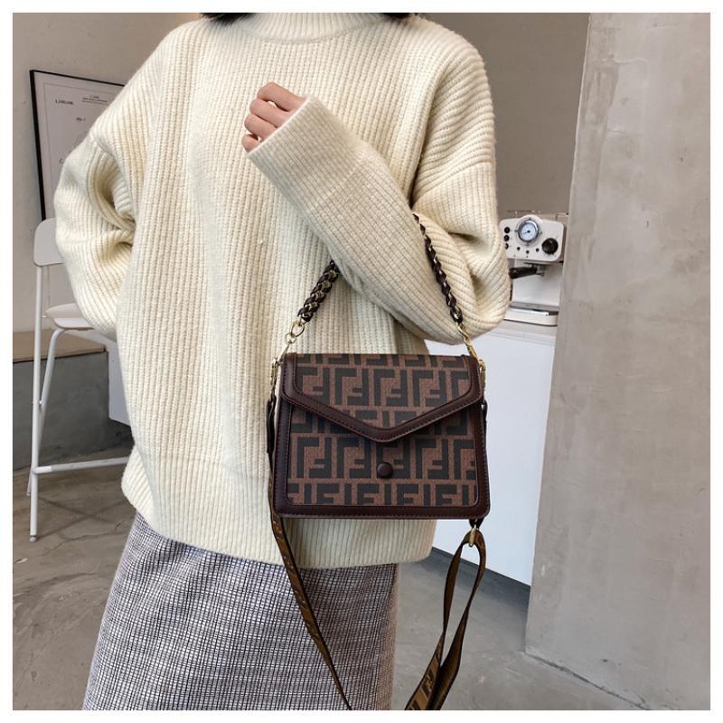 Luxury Designer Handbag Ladies Bag Trend Single Shoulder Bag Buckle Messenger Bag Small Square Bag Female Totes PU Mini Handbag