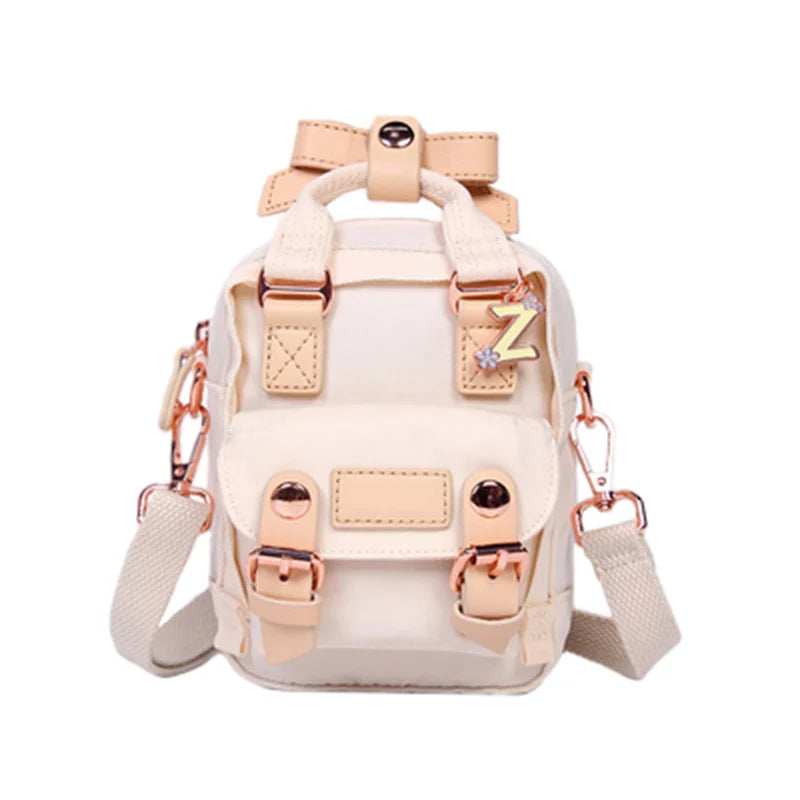 New Lovely Women Mini Backpack Waterproof Small Bagpack Cute Backpacks Ladies Shoulder Crossbody Bag Female Bolsa