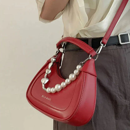 Richme Fashion Women Handbag Trend High Quality Sac A Main Femme New Design Beading Chains Ladies Crossbody Shoulder Bags