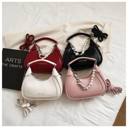 Richme Fashion Women Handbag Trend High Quality Sac A Main Femme New Design Beading Chains Ladies Crossbody Shoulder Bags