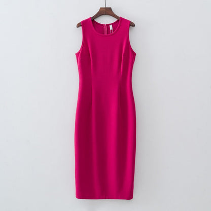 Summer New Design Womens Solid color dress