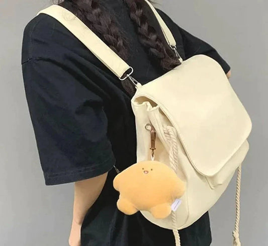 Women Backpacks Japanese Preppy Style Student Ins Waterproof Bags Crossbody Shoulder All-match Rucksack Students Large Capacity