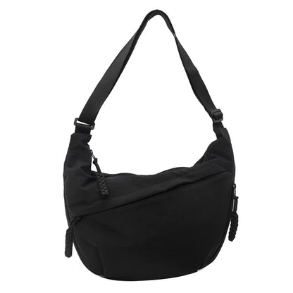 Nylon Shoulder Bag New Summer High-capacity Women's Crossbody Dumpling Bag Versatile and Niche Design Messenger Bag