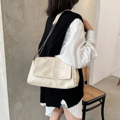 Luxury Handbags Women Bags Designer Vintage Shoulder Bag New Chain Messenger Bags Soft Flap Shoulder Crossbody Pack Women Purse