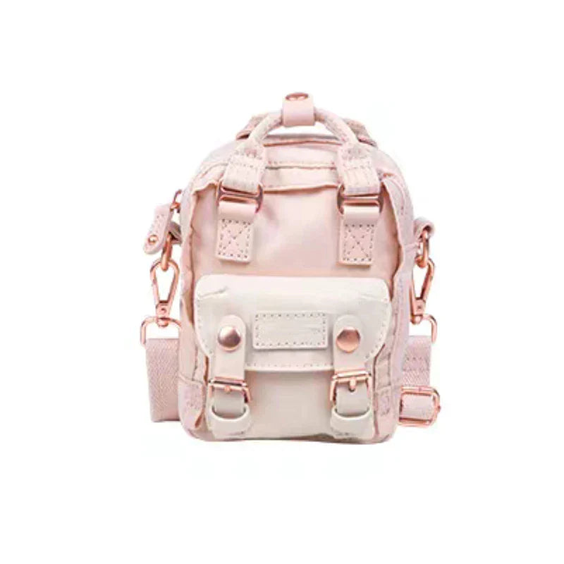 New Lovely Women Mini Backpack Waterproof Small Bagpack Cute Backpacks Ladies Shoulder Crossbody Bag Female Bolsa