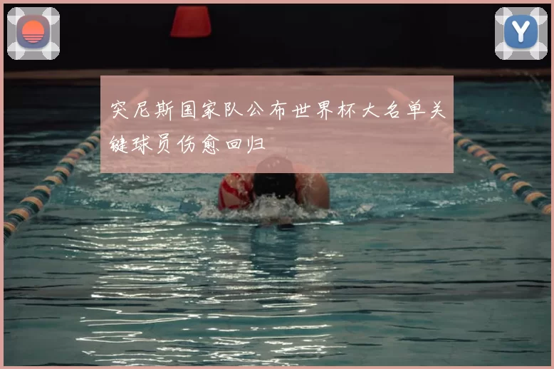 突尼斯国家队公布世界杯大名单关键球员伤愈回归