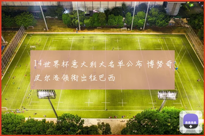 14世界杯意大利大名单公布 博努奇皮尔洛领衔出征巴西